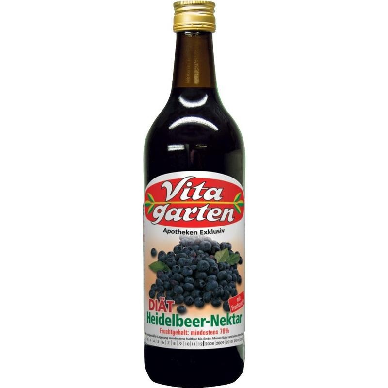 VITAGARTEN Heidelbeer Diät Nektar