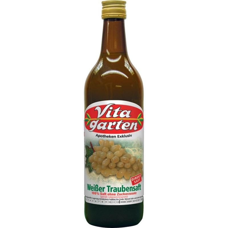 VITAGARTEN weißer Trauben Saft