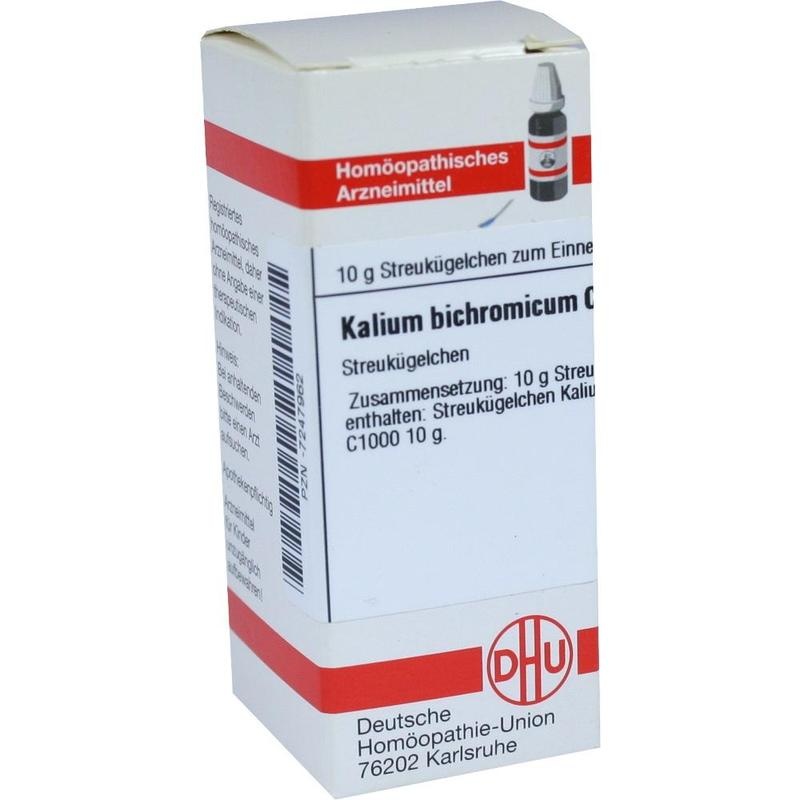 KALIUM BICHROMICUM C 1000 Globuli