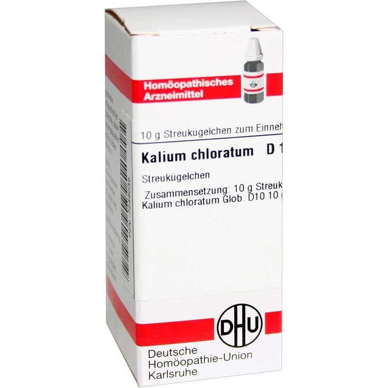 KALIUM CHLORATUM D 10 Globuli