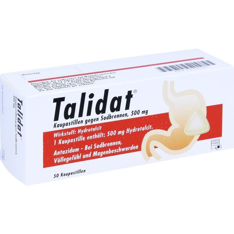 TALIDAT Kaupastillen gegen Sodbrennen