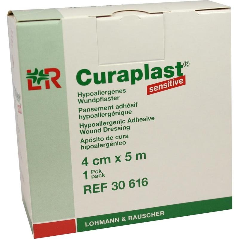 CURAPLAST Wundschnellverb.sensitiv 4 cmx5 m