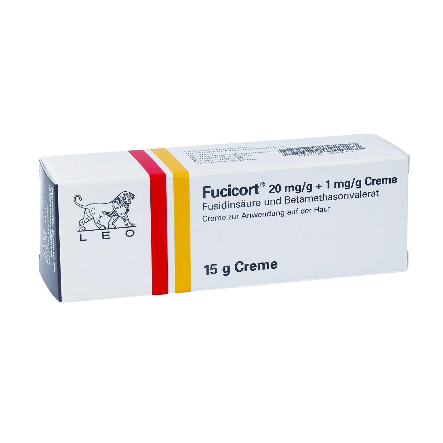 FUCICORT 20 mg/g + 1 mg/g Creme
