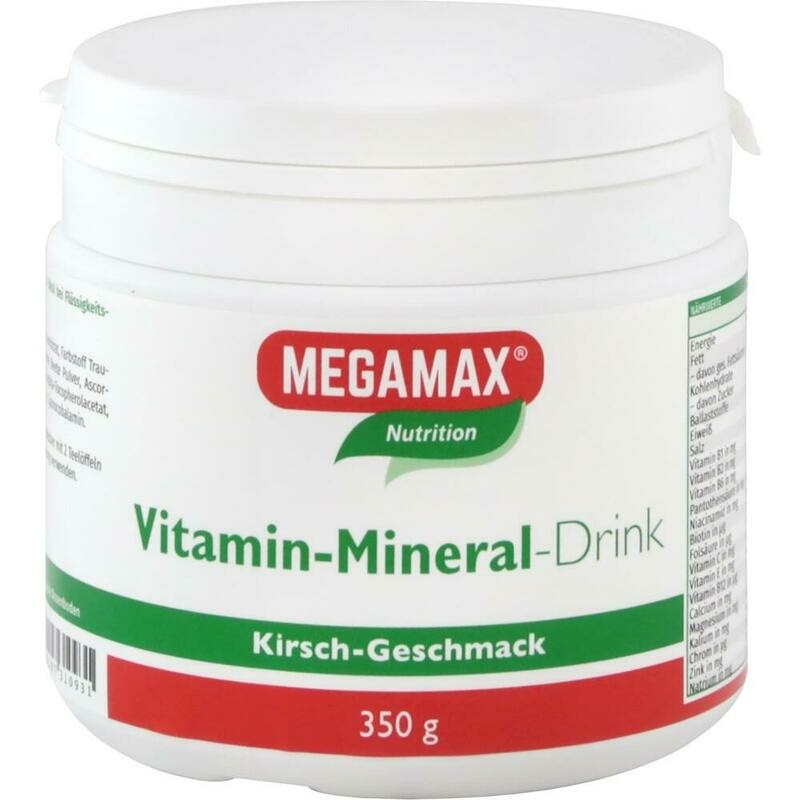 MINERALDRINK Kirsche Megamax Pulver