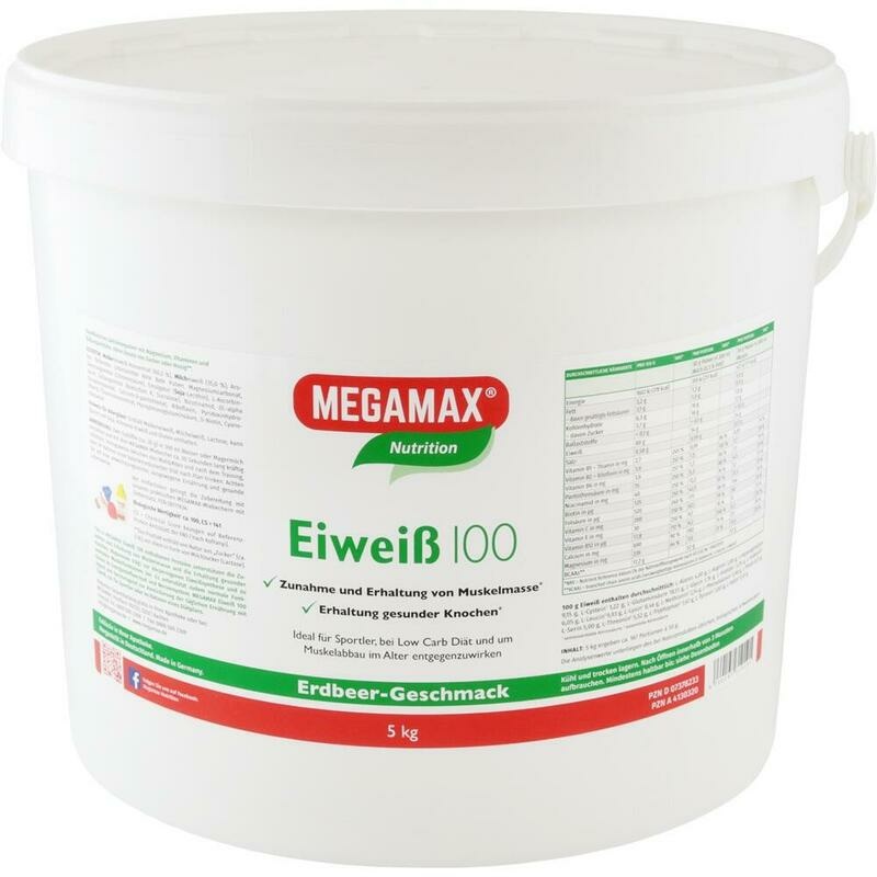 EIWEISS 100 Erdbeer Megamax Pulver