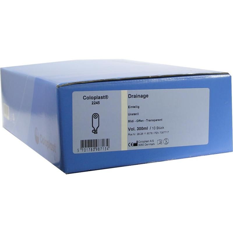 COLOPLAST Drainagebeutel unsteril midi 2245