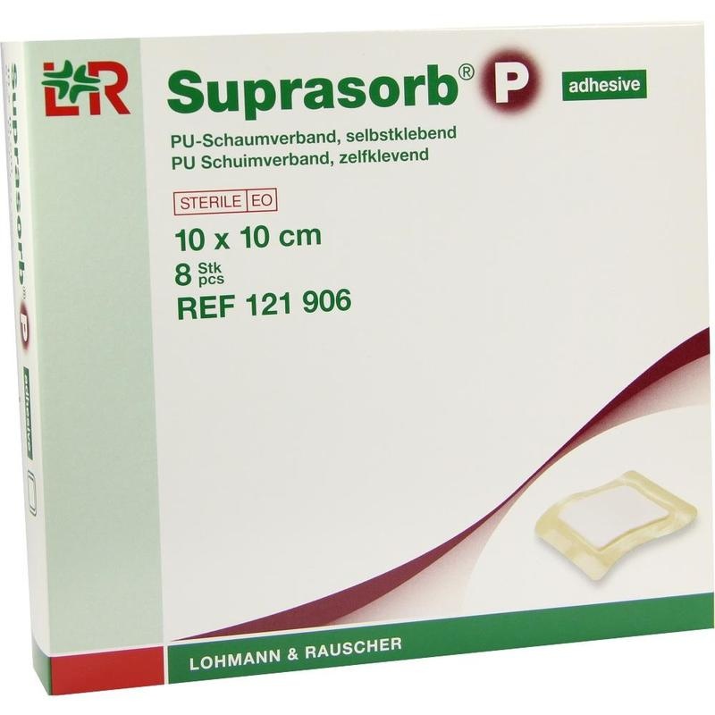 SUPRASORB P PU-Schaumv.selbstklebend 10x10 cm