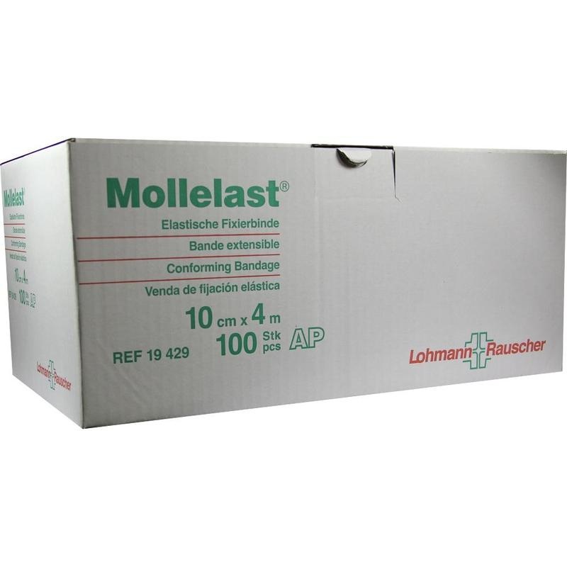 MOLLELAST Binden 10 cmx4 m weiß lose
