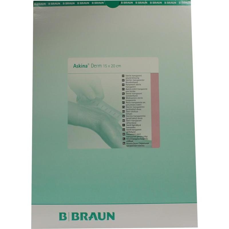 ASKINA Derm Transparentverb.15x20 cm steril