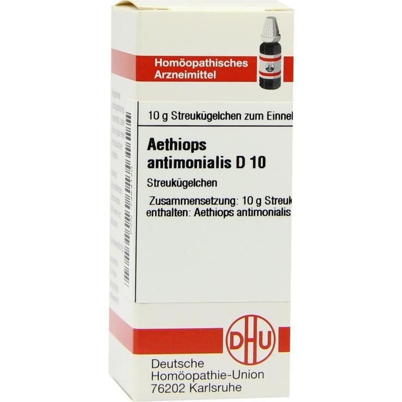 AETHIOPS ANTIMONIALIS D 10 Globuli