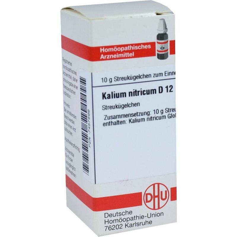 KALIUM NITRICUM D 12 Globuli