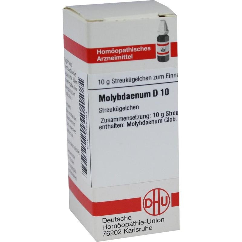 MOLYBDAENUM D 10 Globuli