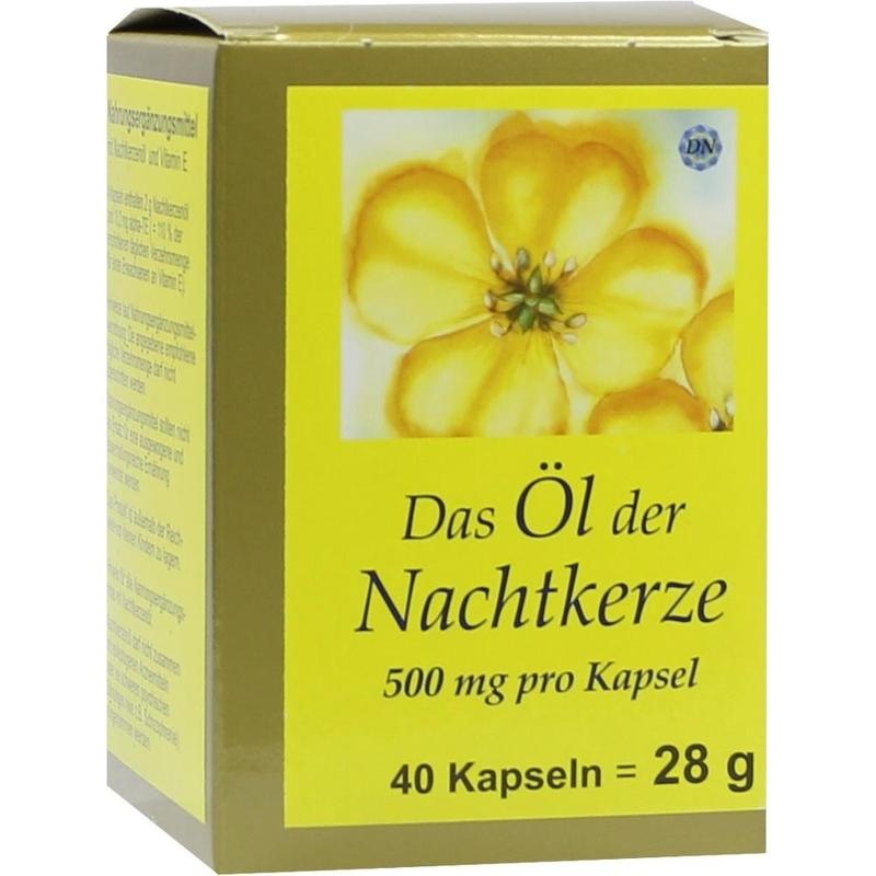 NACHTKERZE ÖL Kapseln 500 mg