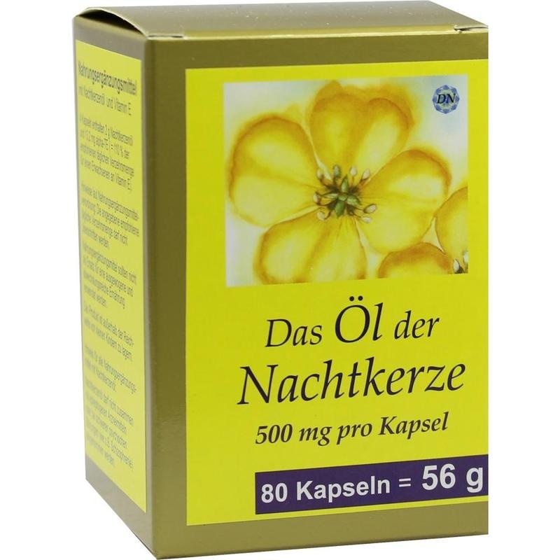 NACHTKERZE ÖL Kapseln 500 mg