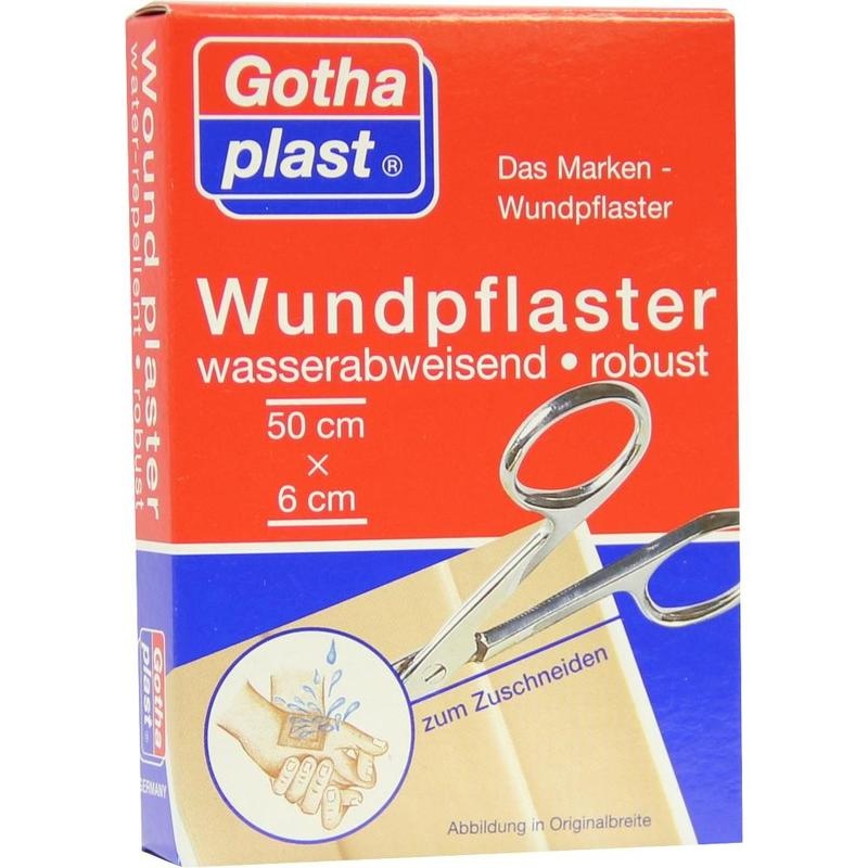 GOTHAPLAST Wundpfl.robust 6 cmx0,5 m wasserabweis.