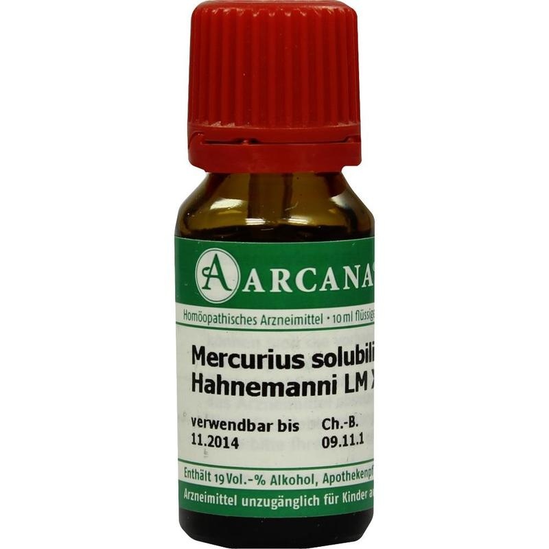 MERCURIUS SOLUBILIS Hahnemanni LM 30 Dilution