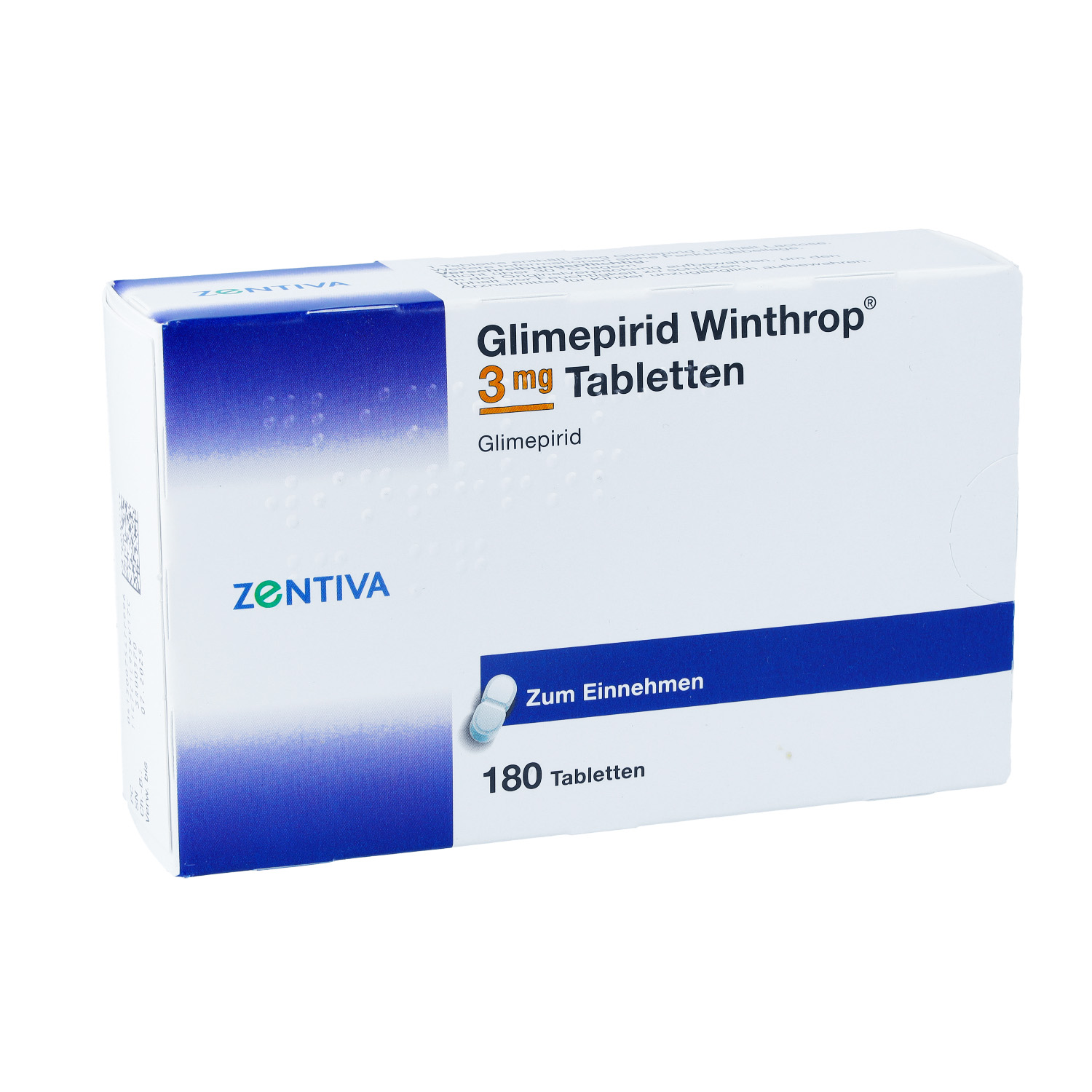 GLIMEPIRID Winthrop 3 mg Tabletten