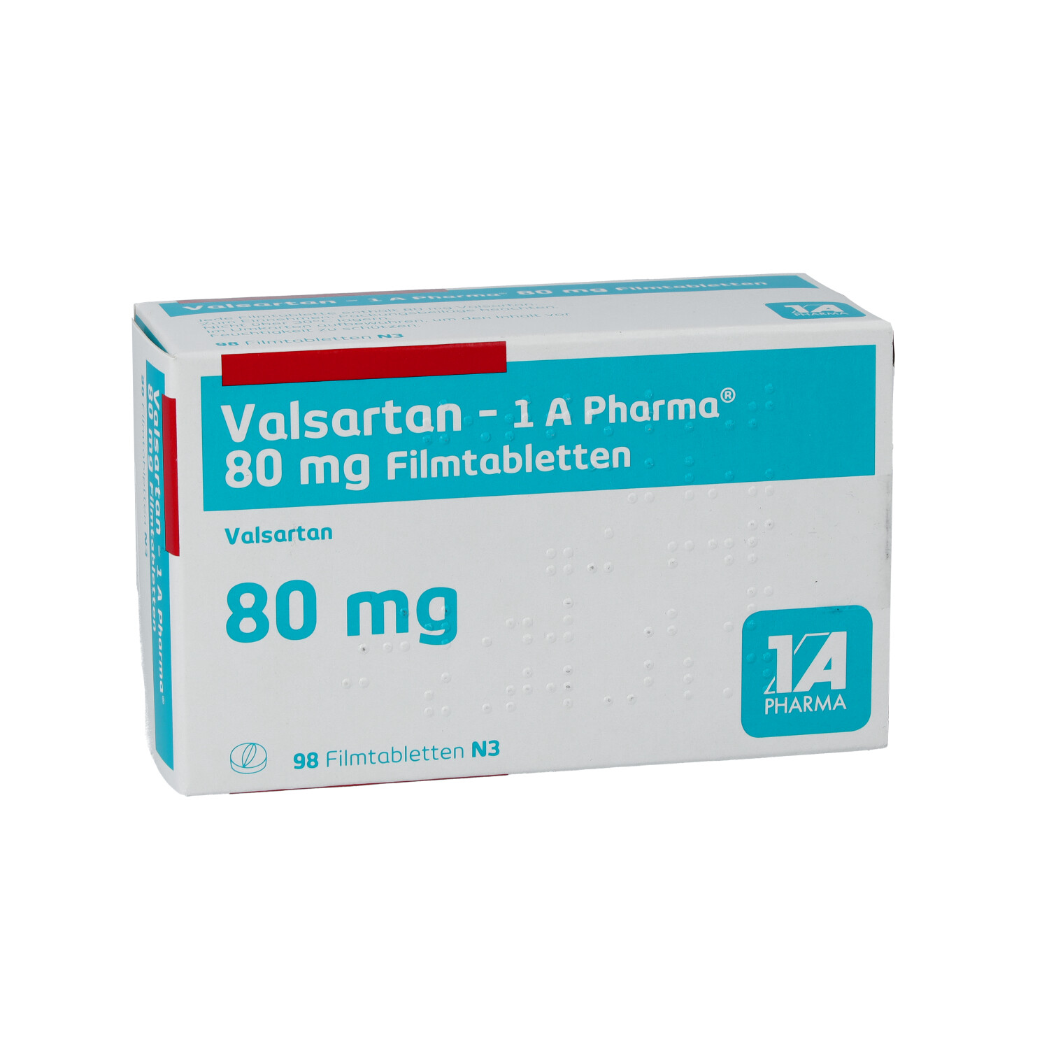 VALSARTAN-1A Pharma 80 mg Filmtabletten