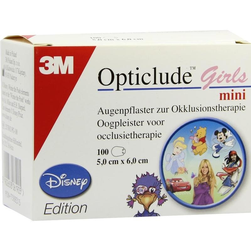 OPTICLUDE Disney girls mini 2537MDPG-100