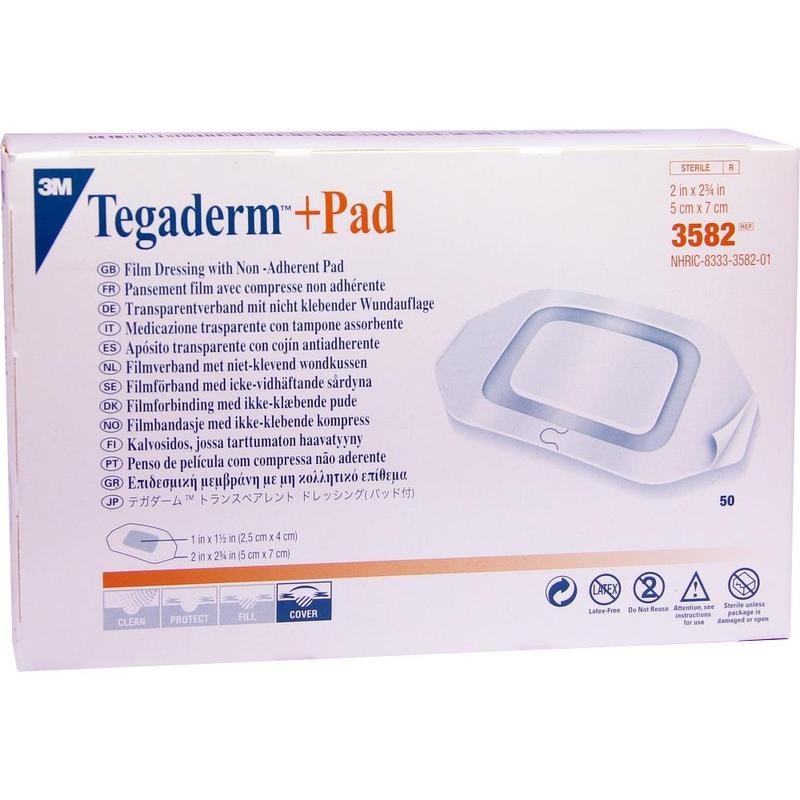 TEGADERM Plus Pad 5x7 cm Fertigverb.3582E