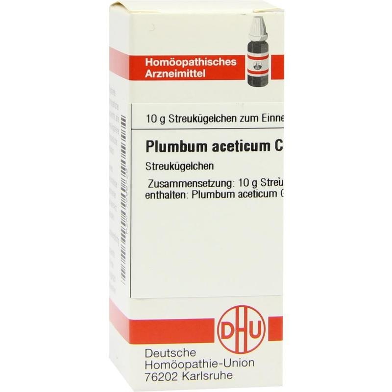 PLUMBUM ACETICUM C 30 Globuli
