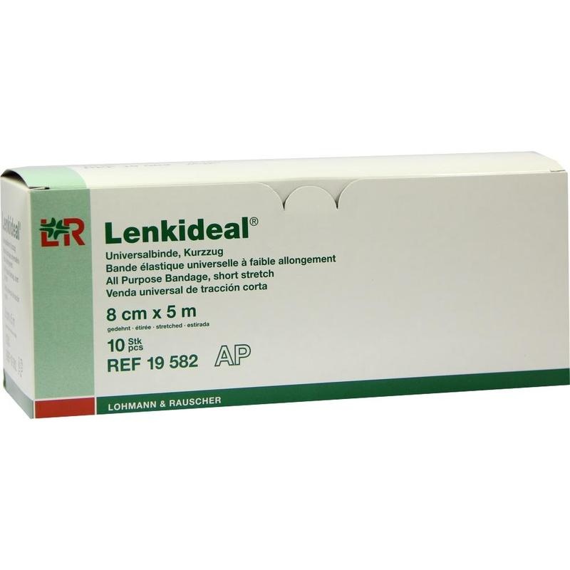 LENKIDEAL Idealb.8 cmx5 m weiß o.Verbandkl.lose