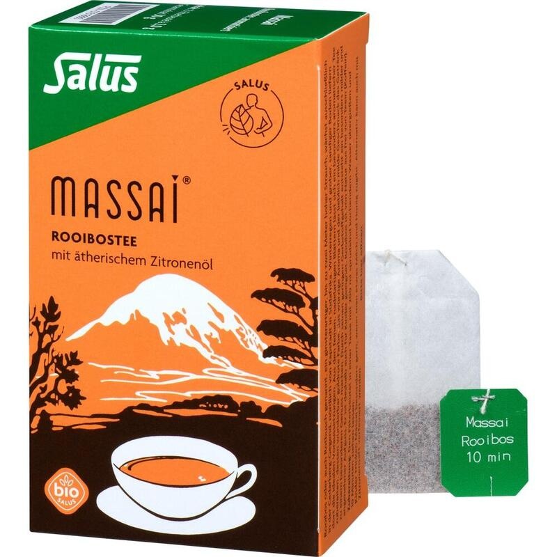 MASSAI Rooibostee Kräutertee Bio Salus Filterbeut.