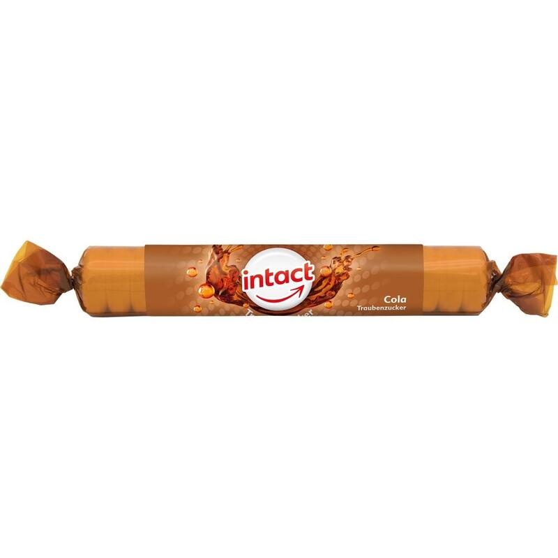 INTACT Traubenzucker Rolle Cola