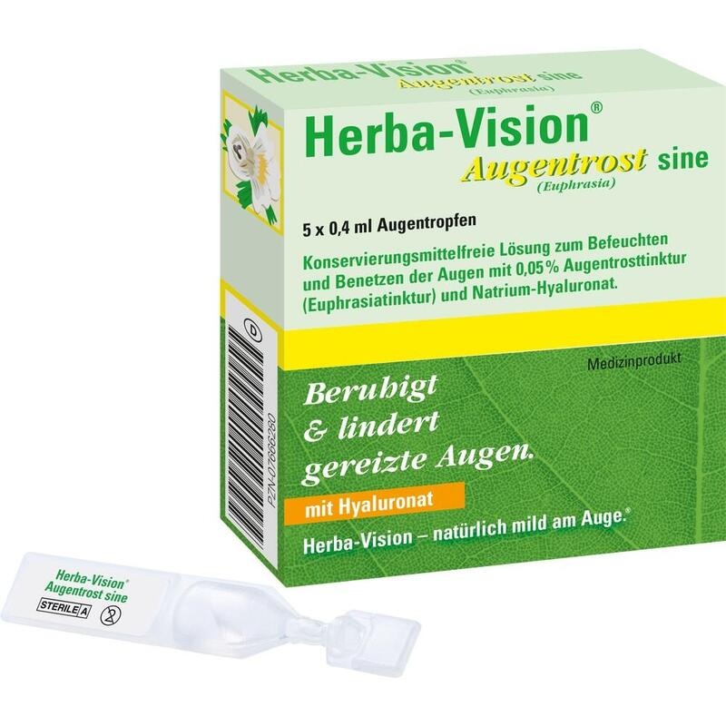 HERBA-VISION Augentrost sine Augentropfen