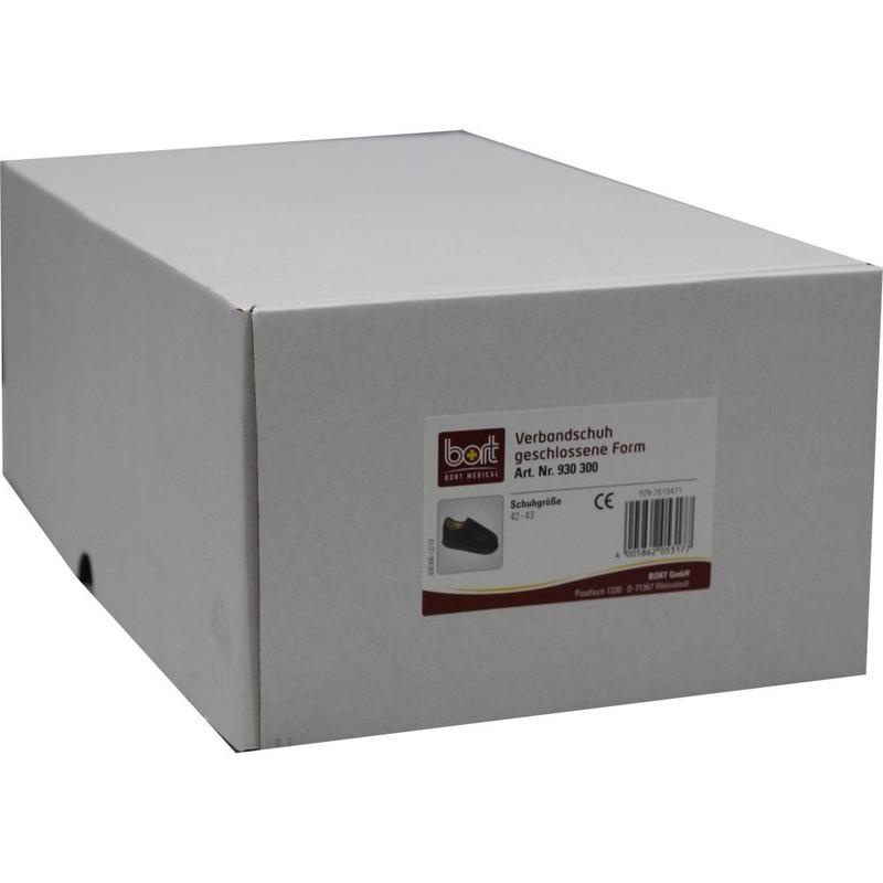 BORT Verbandschuh geschlossene Form 42-43 schw.