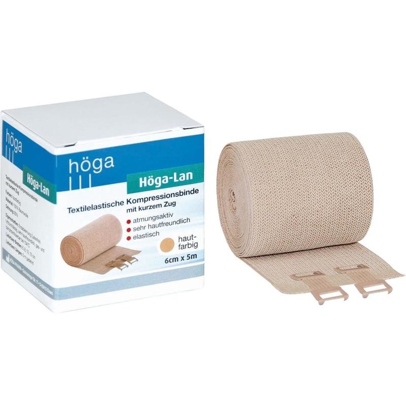 HÖGA-LAN Kurzzugbinde 6 cmx5 m