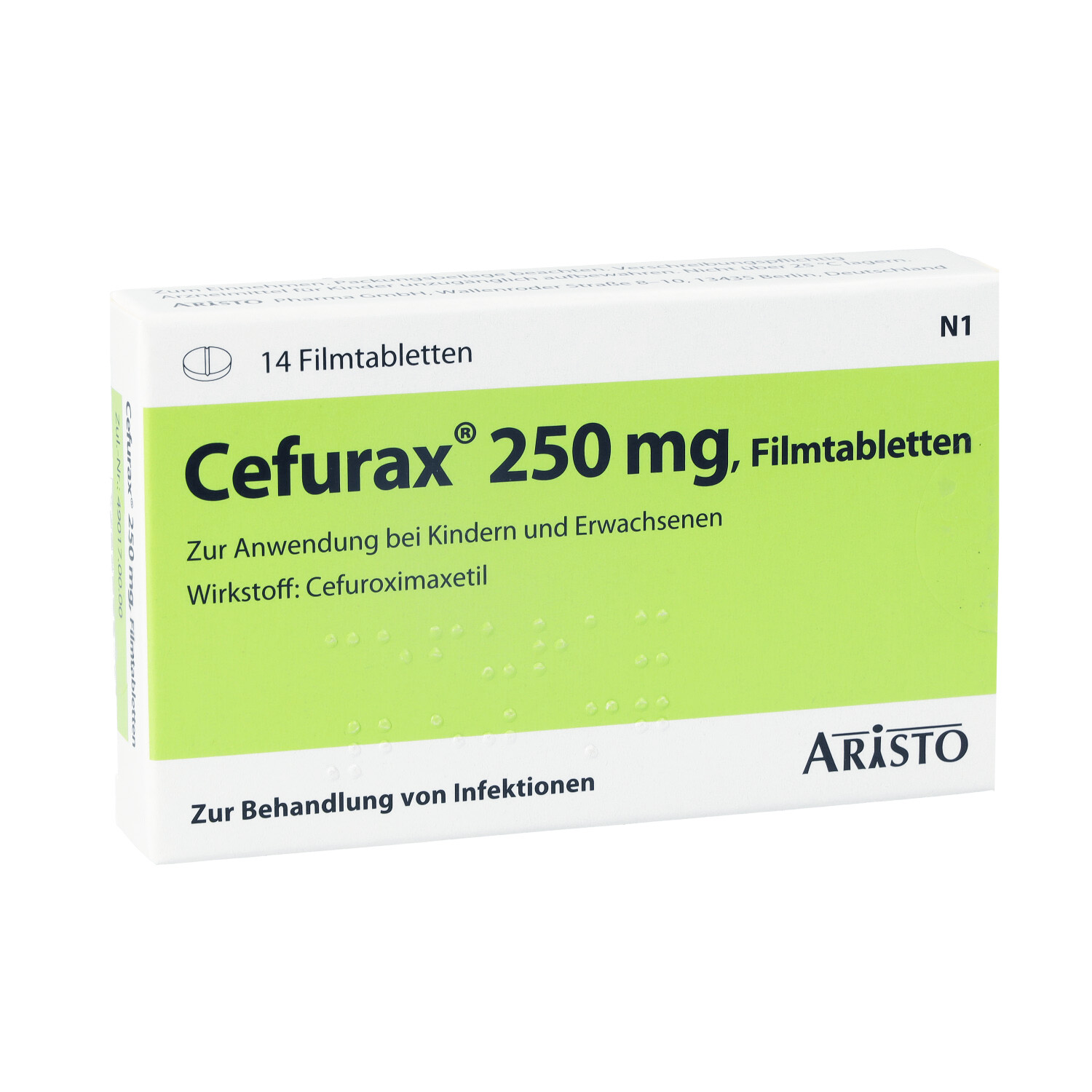 CEFURAX 250 mg Filmtabletten