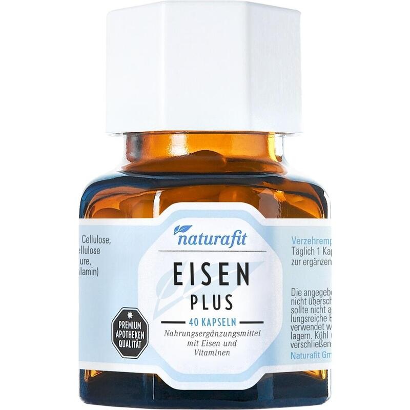 NATURAFIT Eisen Plus Kapseln