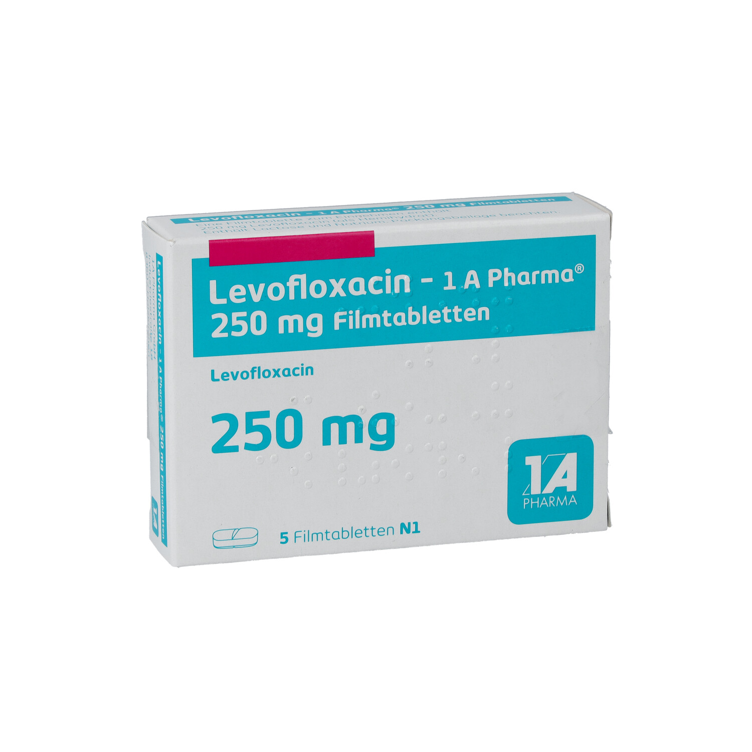 LEVOFLOXACIN-1A Pharma 250 mg Filmtabletten