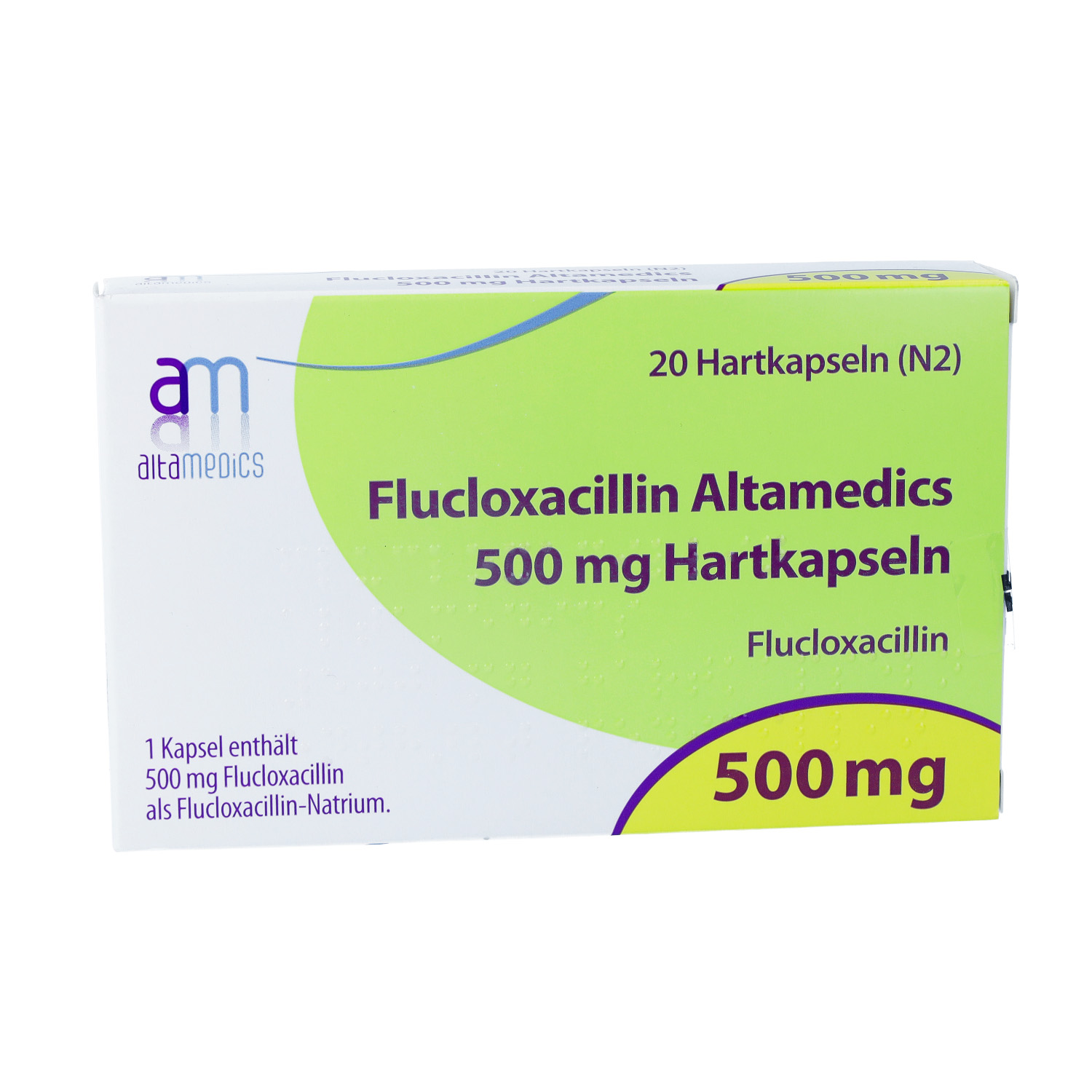 FLUCLOXACILLIN Altamedics 500 mg Hartkapseln