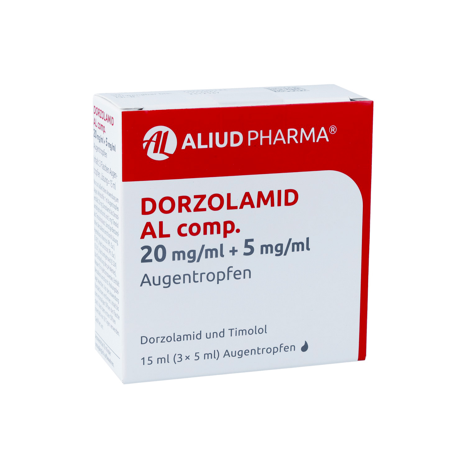 DORZOLAMID AL comp.20 mg/ml + 5 mg/ml Augentropfen