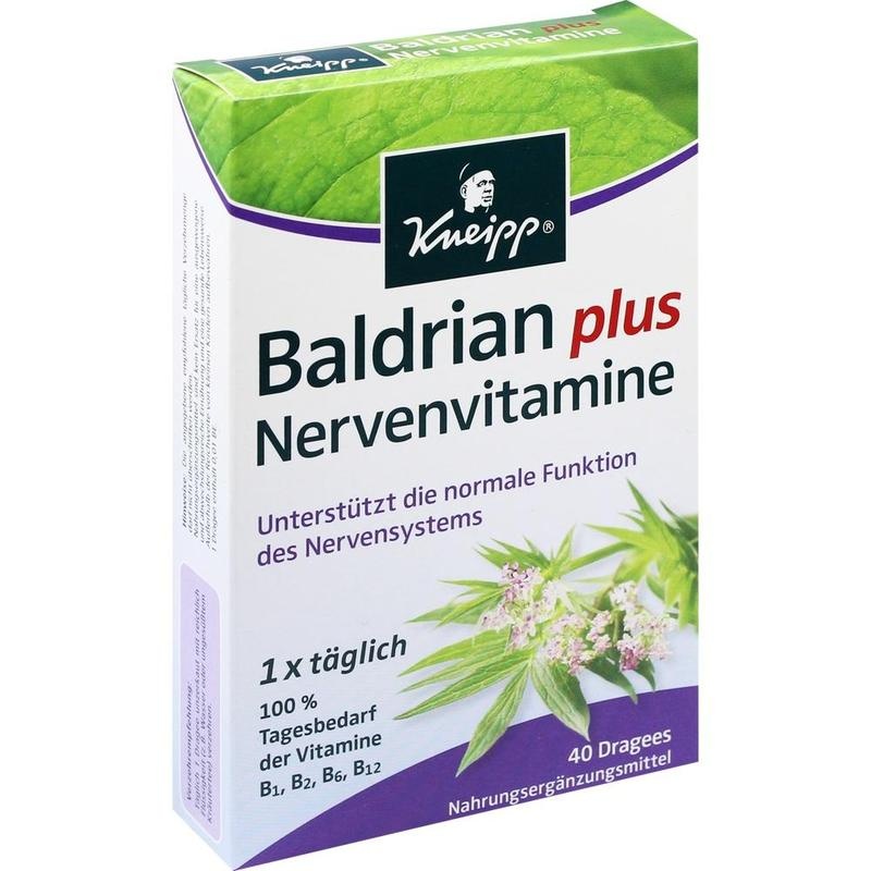 KNEIPP Baldrian plus Nervenvitamine Dragees