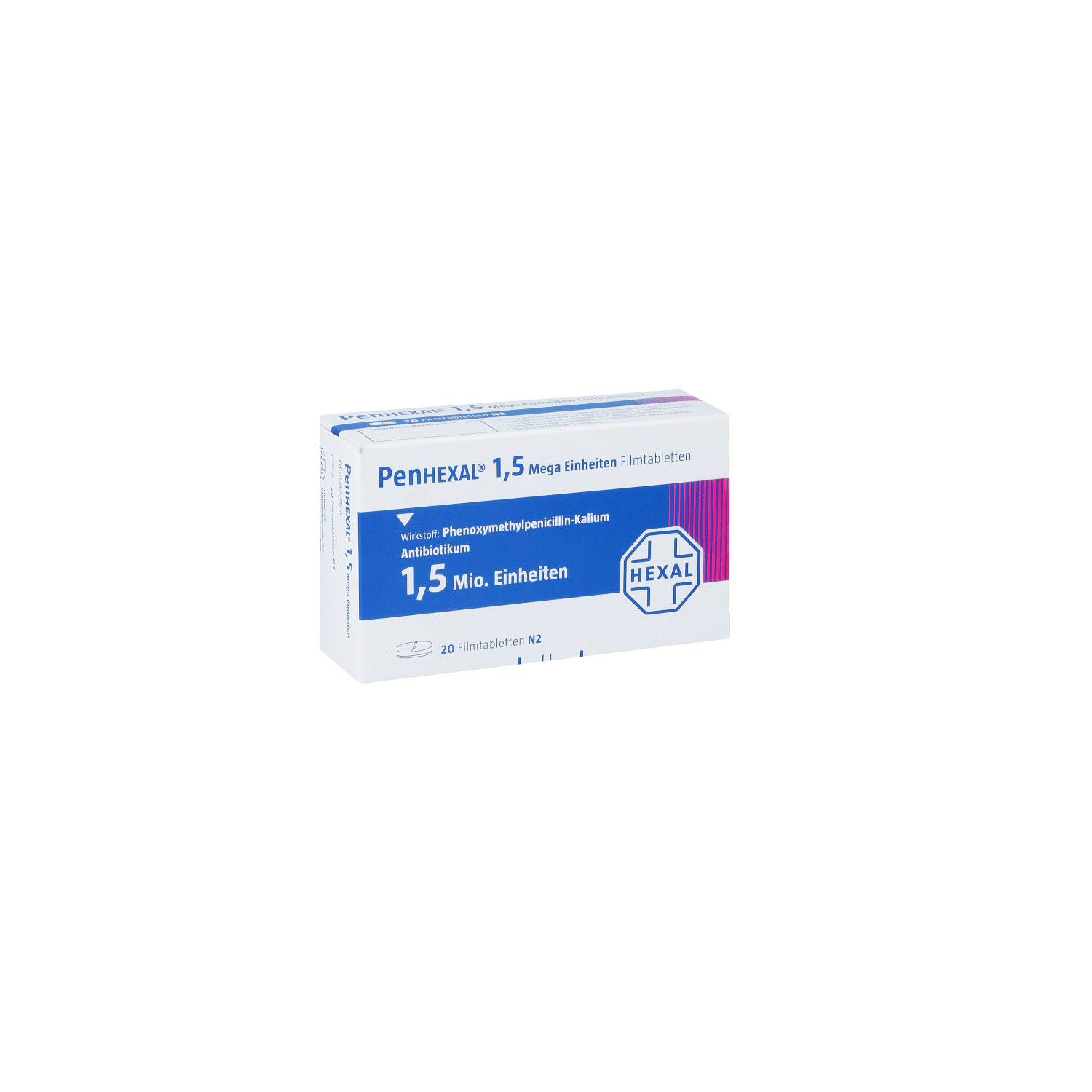 PENHEXAL 1,5 Mega Filmtabletten