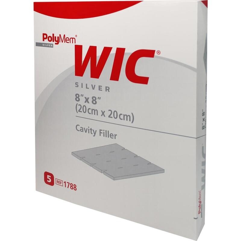 POLYMEM Wic Silber Füll-Pad 20x20 cm