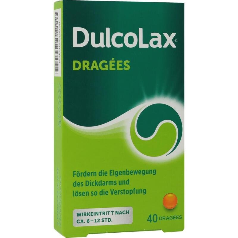 Dulcolax Dragées mit Bisacodyl – Abführmittel bei Verstopfung | Wirkung in 6–12 Std