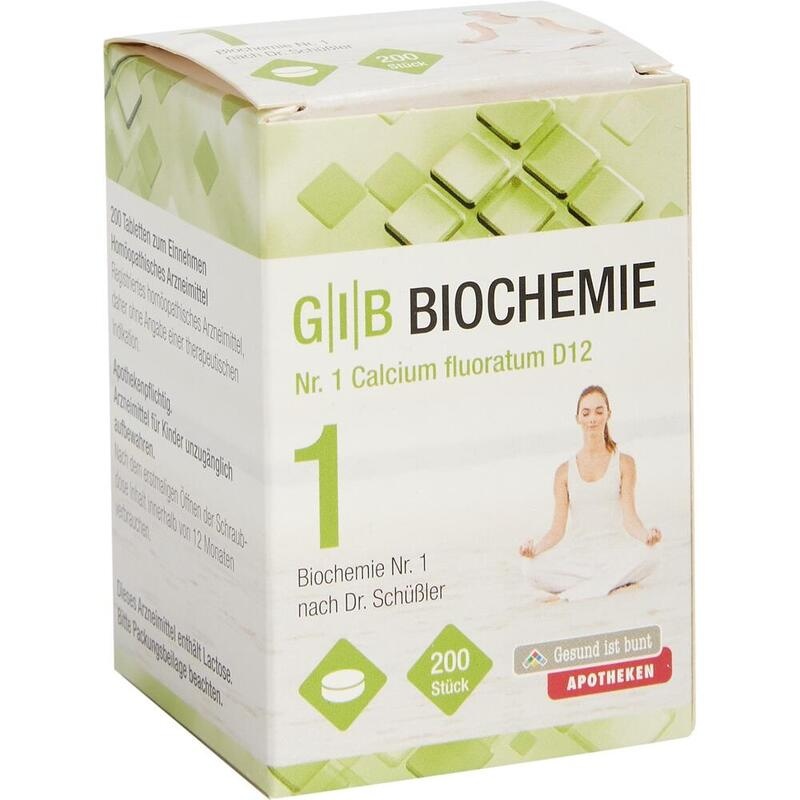 GIB Biochemie Nr.1 Calcium fluoratum D 12 Tabl.