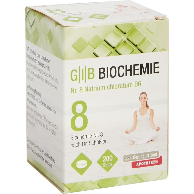 GIB Biochemie Nr.8 Natrium chloratum D 6 Tabletten