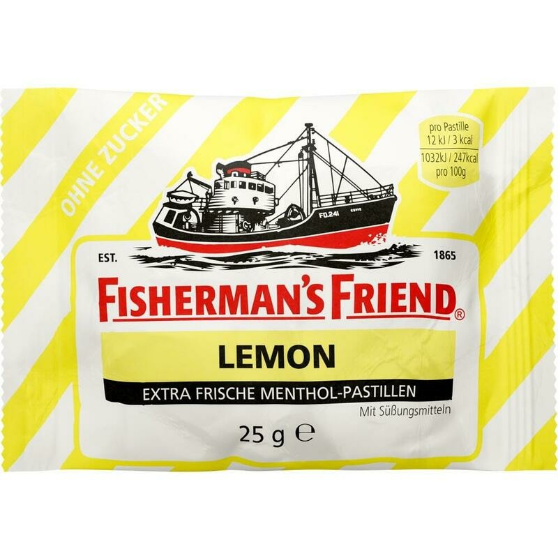 FISHERMANS FRIEND Lemon ohne Zucker Pastillen