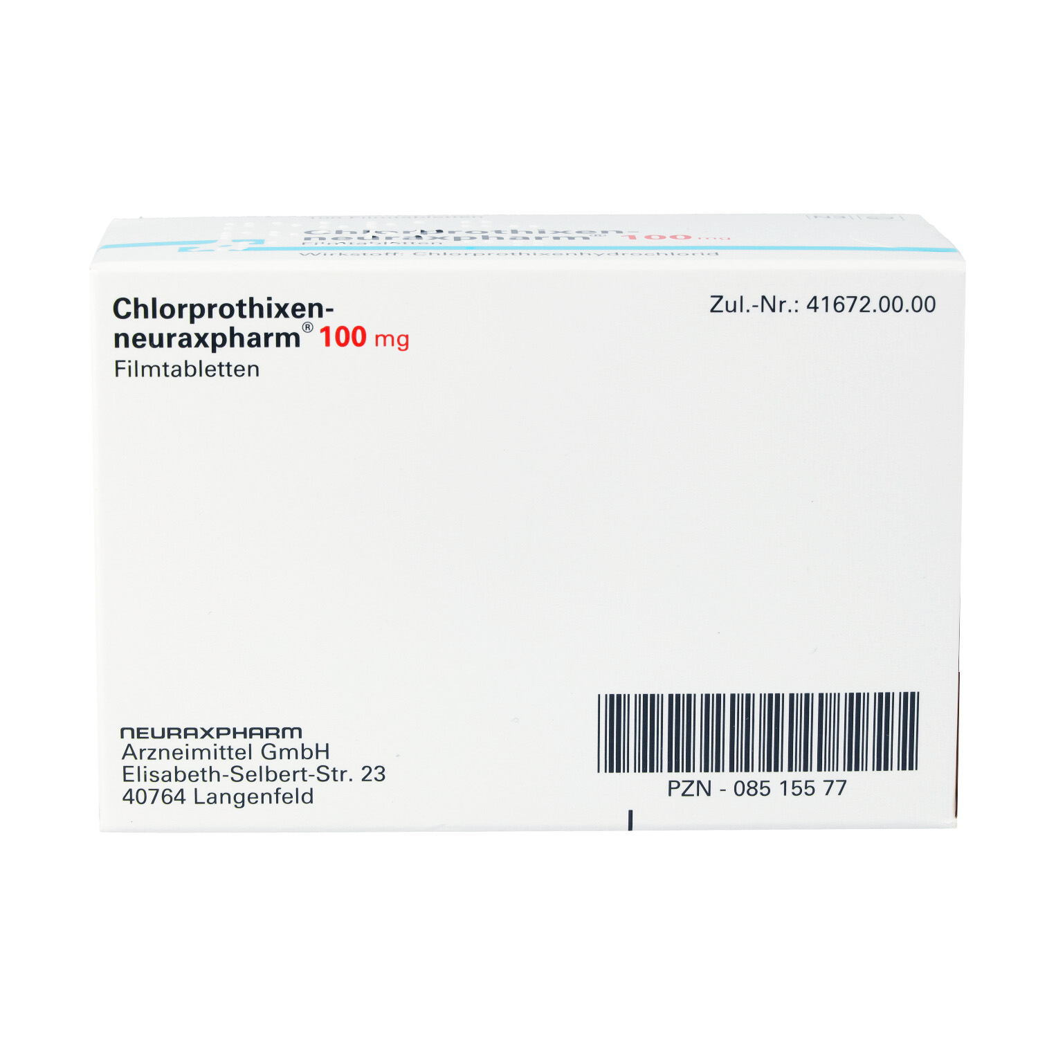 CHLORPROTHIXEN-neuraxpharm 100 Filmtabletten