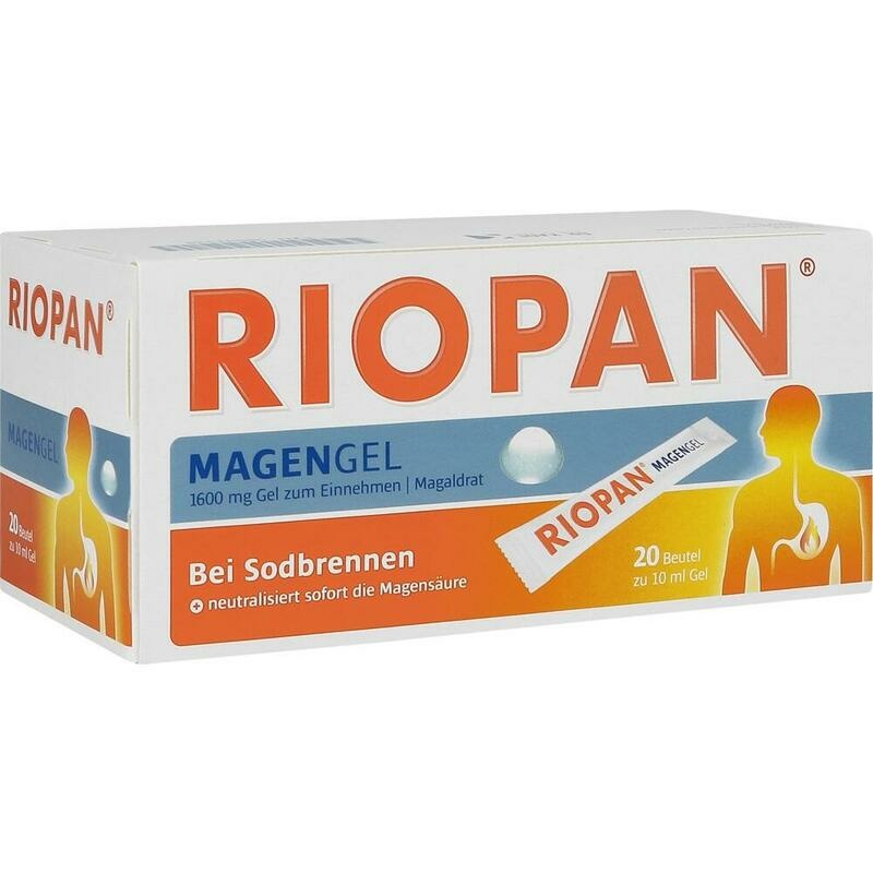 Riopan Magen Gel Stick-Pack – Schnell bei Sodbrennen, ohne Wasser