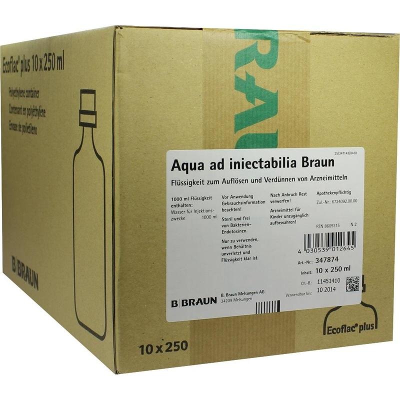 AQUA AD injectabilia Ecoflac Plus Infusionslsg.