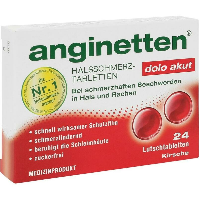 ANGINETTEN dolo akut Halstabletten