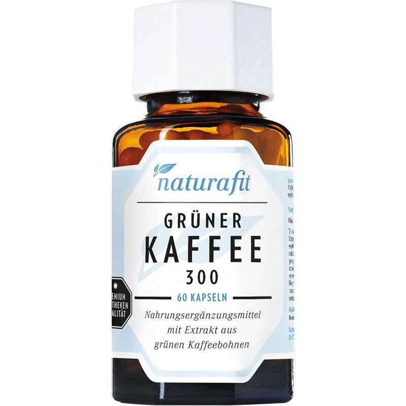 NATURAFIT grüner Kaffee 300 Extrakt Kapseln