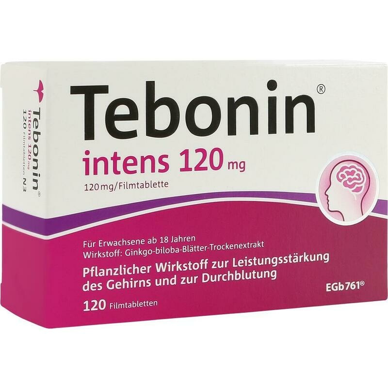 Tebonin intens 120 mg Filmtabletten – Bei Tinnitus & Schwindel