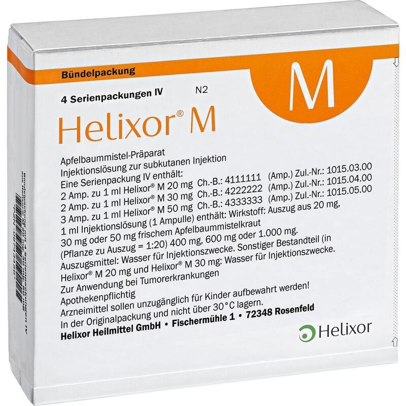 HELIXOR M Serienpackung IV Ampullen